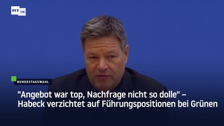 Habeck zieht sich zurück: “Angebot war top, Nachfrage nicht so dolle” – Ein dramatischer Abschied!