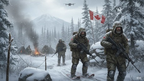 Geheime Pläne enthüllt: So würden Kanadas Guerillas die USA im Kriegsfall angreifen