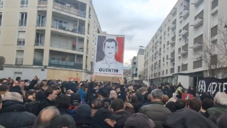 Tausende marschieren für Quentin Deranque: Massenprotest nach Mord an rechtem Aktivisten