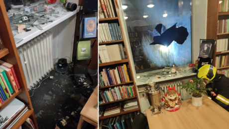 Brandanschlag in Prag: Russisches Kulturzentrum kurz vor Veranstaltung in Flammen