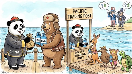 China macht Milliarden-Gewinne mit russischem LNG – während Europa friert