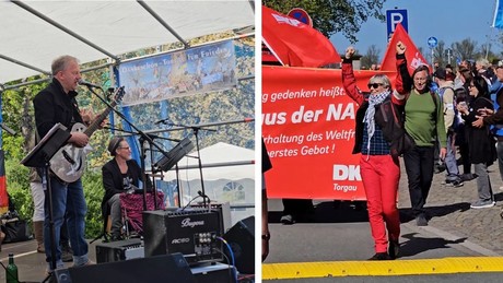 Elbe-Tag in Torgau: Der Beweis, dass Friedenskräfte in Deutschland jetzt vereint sind!