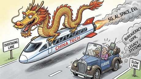 China überholt Europa – Der unaufhaltsame technologische Aufstieg, der die EU-Wirtschaft in den Schatten stellt