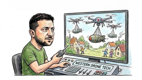 Westliche Tötungsdrohnen: Kiews gezielte Angriffe auf Zivilisten!