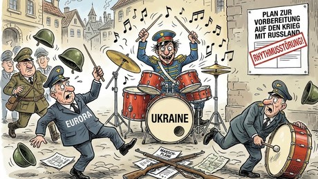 Ukraine zwingt Europa in den Kriegsvorbereitungen aus dem Takt!