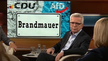 De Maizière rechnet mit AfD-Wählern ab: “Opfer bringen” ist die einzige Lösung!