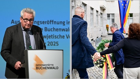 Buchenwald-Leiter feiert Kranz-Angriff auf AfD – Partei tobt über ehrlose Tat