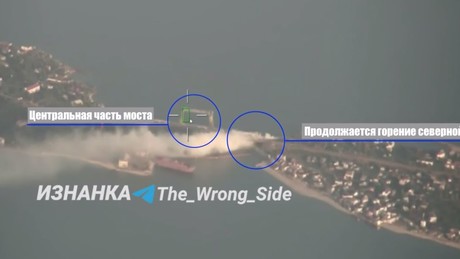 Region Odessa unter Beschuss: Kritische Brücke schwer getroffen – Video zeigt Zerstörung