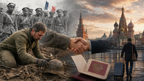 Von Kriegsgräbern zu „Visa für traditionelle Werte“: Warum Frankreich plötzlich Russland liebt!