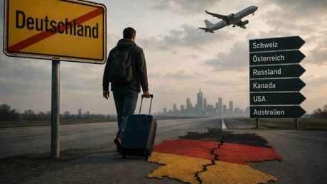 Millionen Deutsche packen die Koffer: Auswanderungswelle erreicht Rekordhoch!