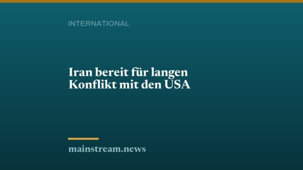 Iran bereit für langen Konflikt mit den USA