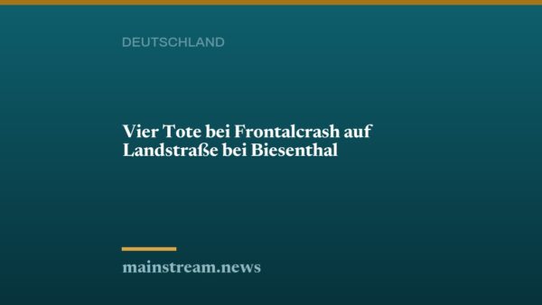 Vier Tote bei Frontalcrash auf Landstraße bei Biesenthal